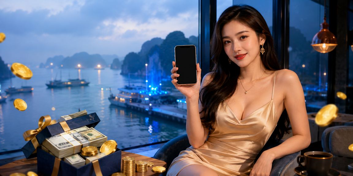 Khung cảnh Vịnh Hạ Long với người chơi trải nghiệm VIP bonus cao cấp trên kqxstg