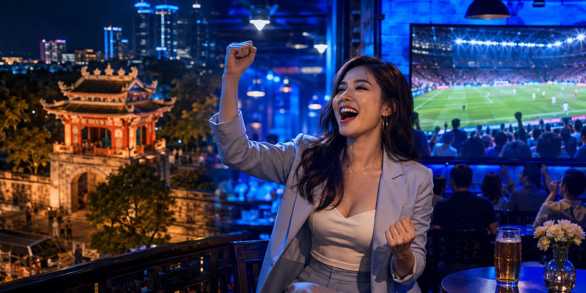 Người chơi tại Hà Nội trải nghiệm ứng dụng và cá cược điện tử